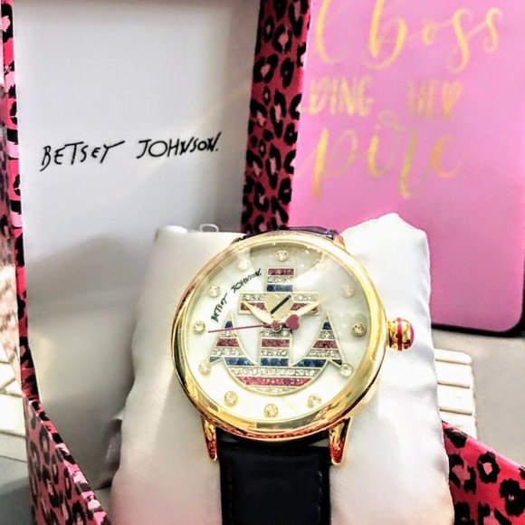 Betsey Johnson Accessories - N.I.B. Betsey Johnson #BLING Anchor